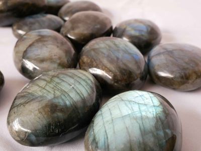 Labradorite Palm Stones