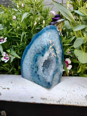 Dyed Druzy Agate Chunk