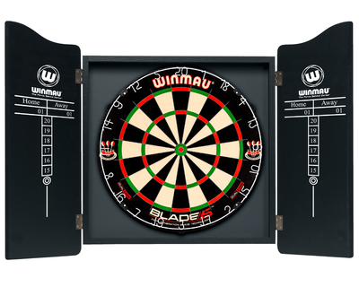 Winmau Dartboard Cabinet &ndash; Black