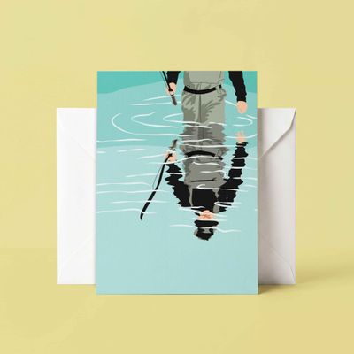 Deep Reflection (Greeting Card)