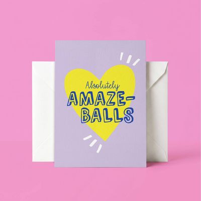 Amazeballs (Greeting Card)