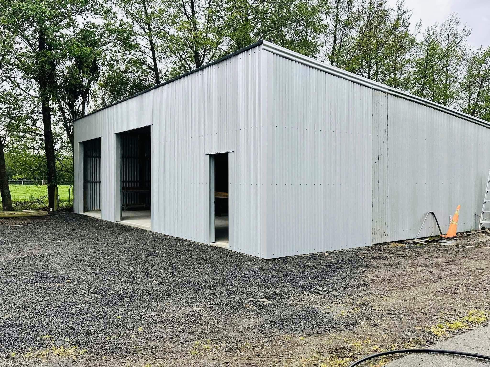 pole shed extension christchurch