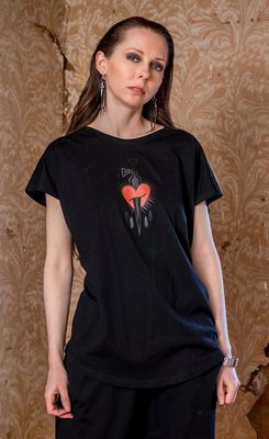 Foundation tee |Heart &amp; dagger