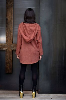 Hey jo Hoody in wool PRE ORDER, Clothing | Jane Sutherland