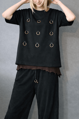 Cropped  - Oversized Tee