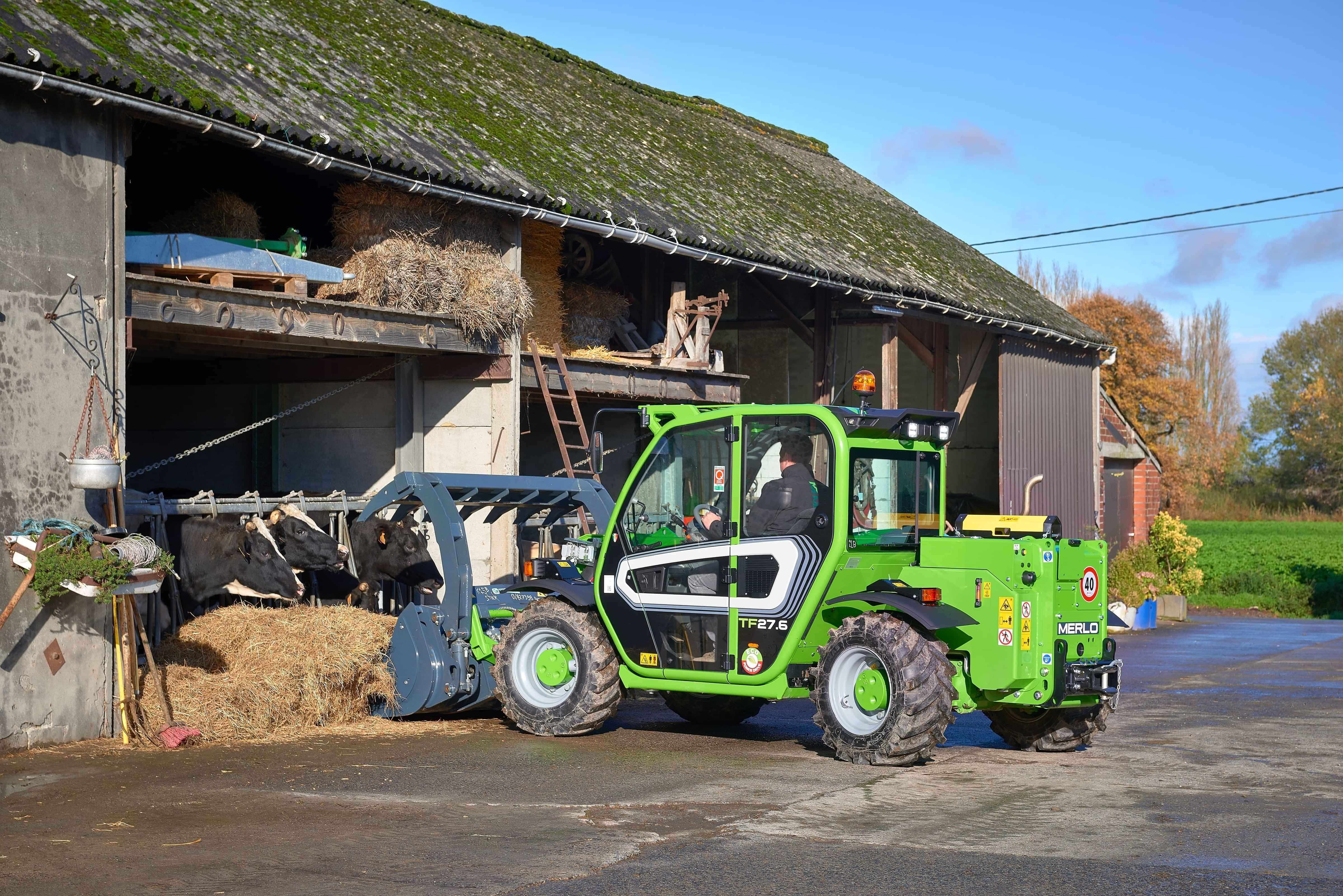 The Merlo Turbofarmer TF27.6 Telehandler