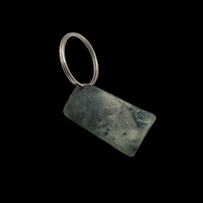 New Zealand Greenstone Pounamu Off Cut Key Ring