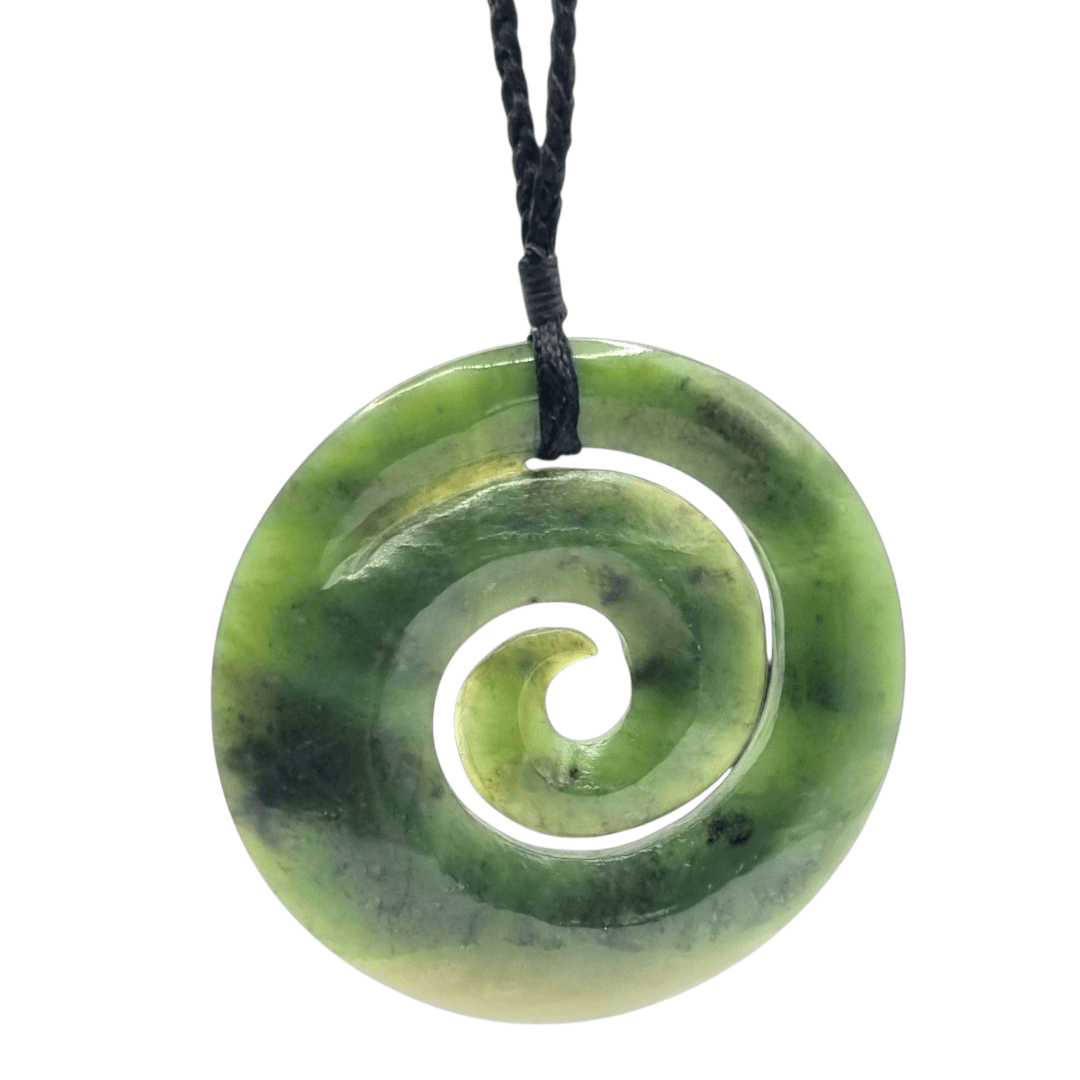 Pounamu necklace NZ handcarved