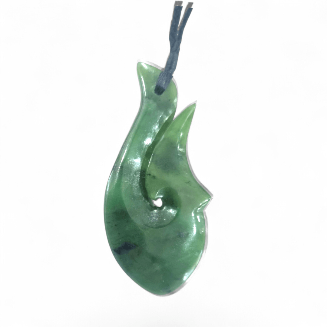Pounamu necklace NZ handcarved