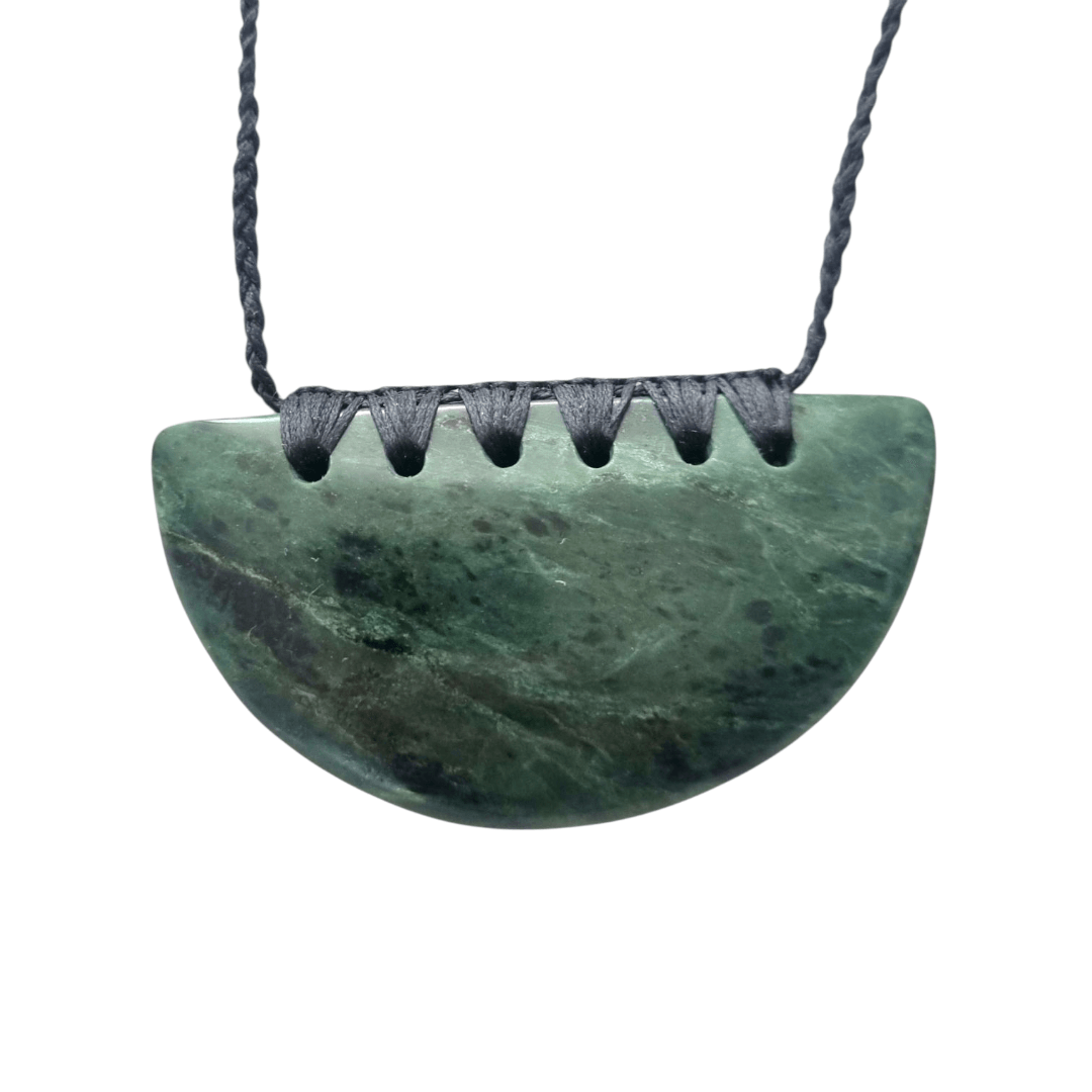 Pounamu necklace NZ handcarved