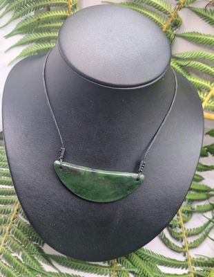 New Zealand Greenstone Pounamu Breast Plate BP100