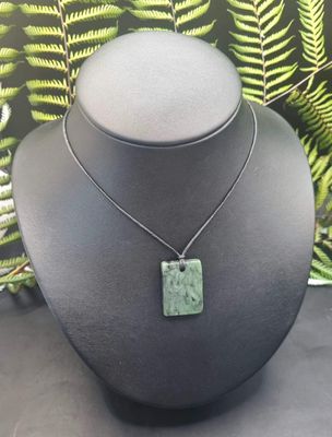 New Zealand Greenstone Pounamu Off Cut Pendant A