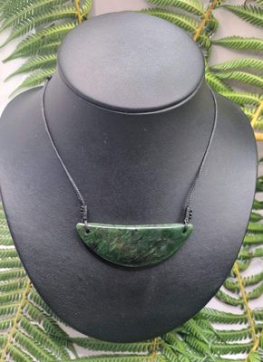 New Zealand Greenstone Pounamu Breast Plate BP102