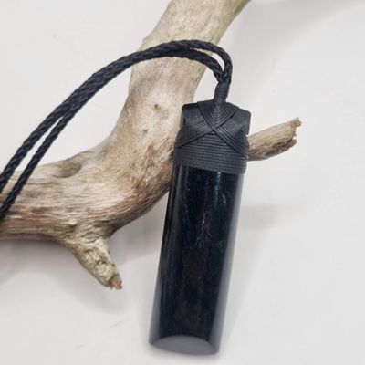 NZ Greenstone Pounamu Toki Necklace  RK2003