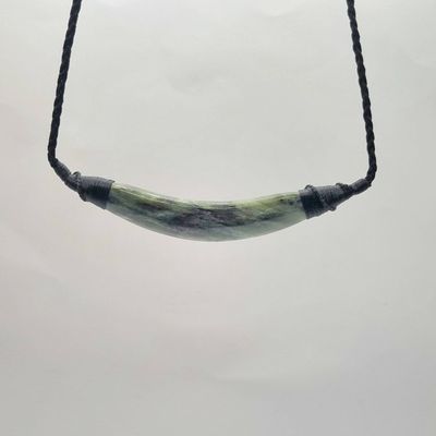 NZ Pounamu Breast Plate Necklace BP90