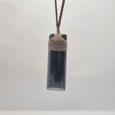 New Zealand Pounamu Toki Necklace BT03