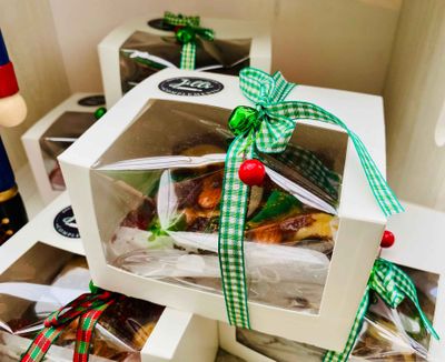 Boxed Small Christmas Cake