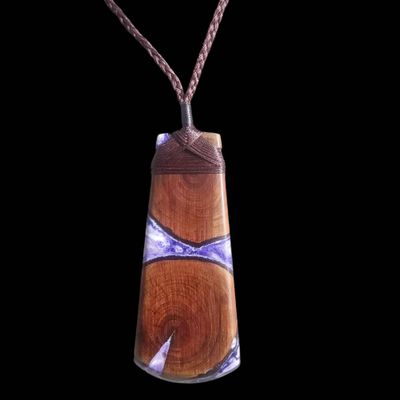 Plum wood Pendant