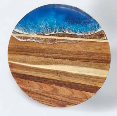 Blue Ocean Lazy Susan