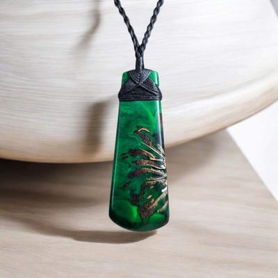Magnolia Cone Pendant
