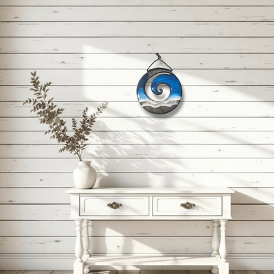 Large Blue Beach Koru