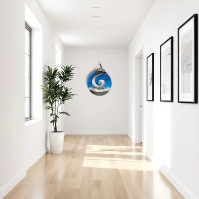 XLarge Blue Beach Koru