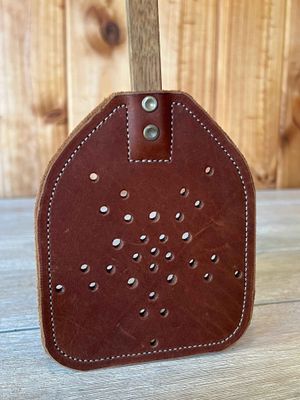 Leather flyswatter