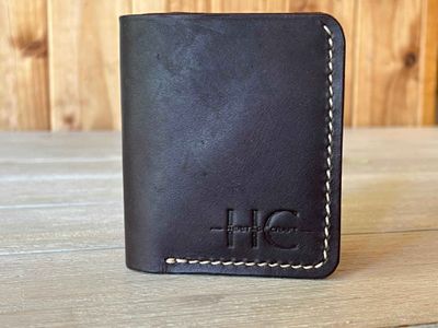 Large leather wallet