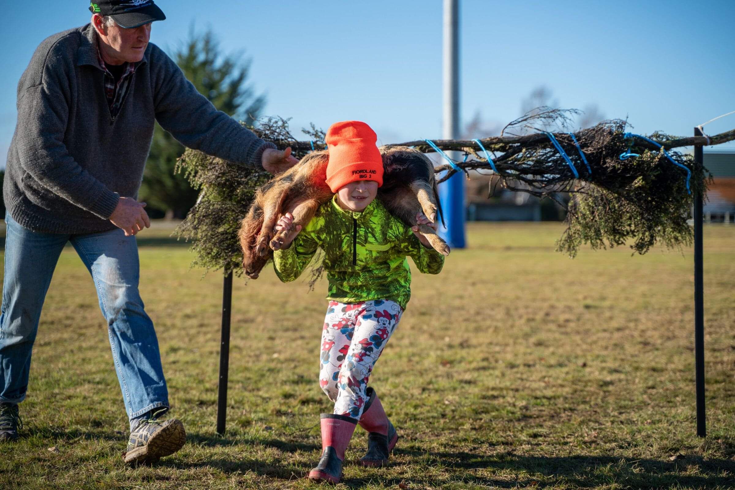Snow capped mountains 
