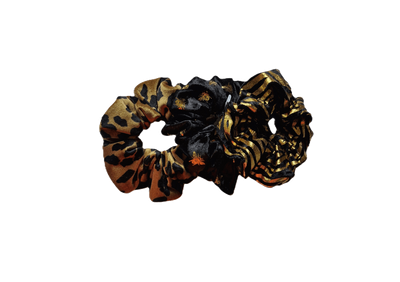 Panne Velvet Patterned XL Scrunchies