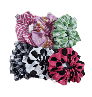 Cotton XL Scrunchies