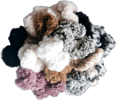 Mystery Fluffy Scrunchies 6 pack