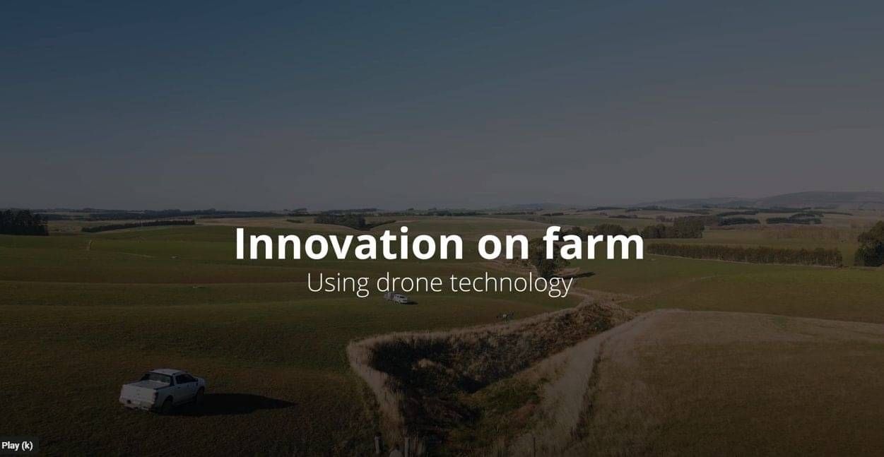 Innovation on Farm Using Drone Technology