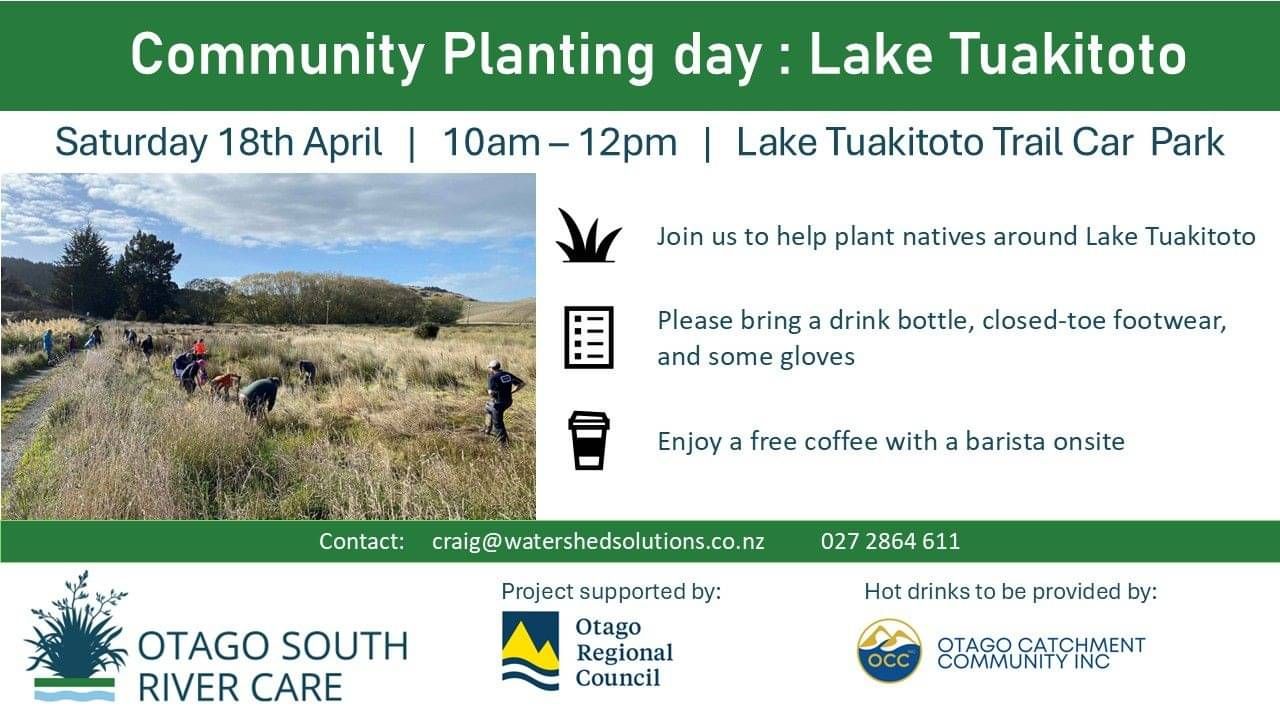 Planting day this weekend we hope to see you there!