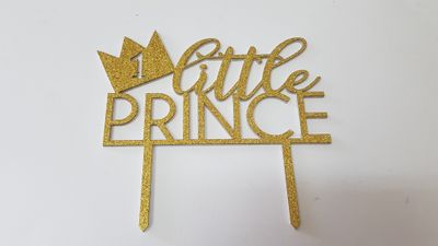 Little prince cake topper