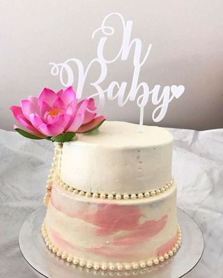 Oh Baby cake topper