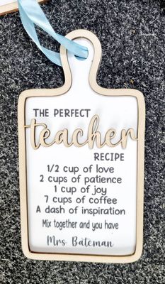 Teacher Recipe