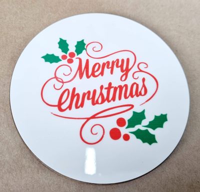 Christmas coasters