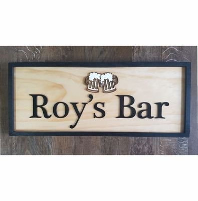 Custom bar sign