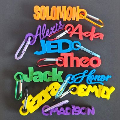 3d Bag Tag Style 2