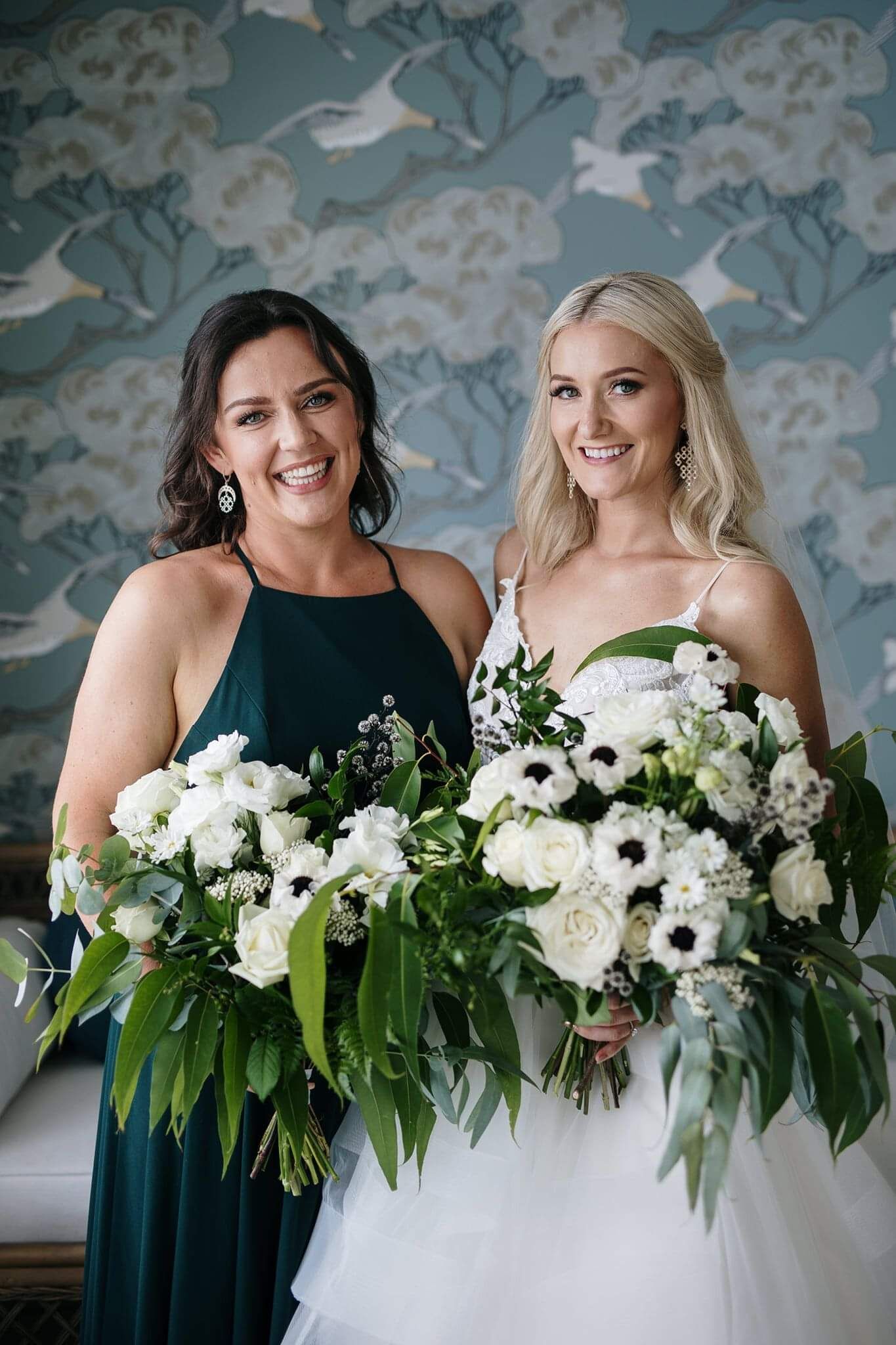 Chanelle with bridesmaid