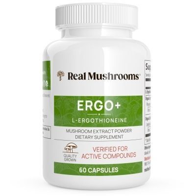 Real Mushrooms Ergo + 60 caps