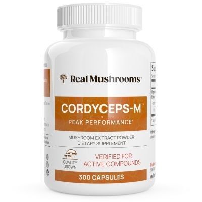 Real Mushrooms Organic Cordyceps 300 caps