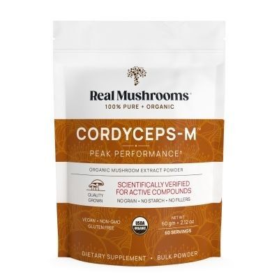 Real Mushrooms Organic Cordyceps Powder 60g