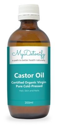 My Detoxify Castor Oil (virgin, organic, hexane free) 200ml