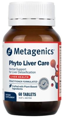 Metagenics Phyto Liver Care 60 Tablets