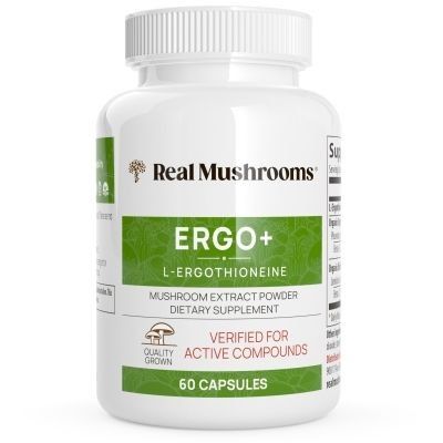Real Mushrooms Ergo + Ergothioneine 60 caps