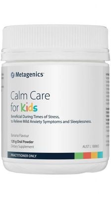 Metagenics Calm Care For Kids Banana Flavour 120g