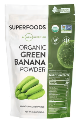 MRM Nutrition, Organic Green Banana Powder 240 g