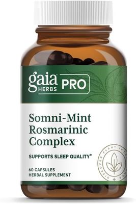 Gaia Herbs Pro Somni-Mint Rosmarinic Complex 60 caps